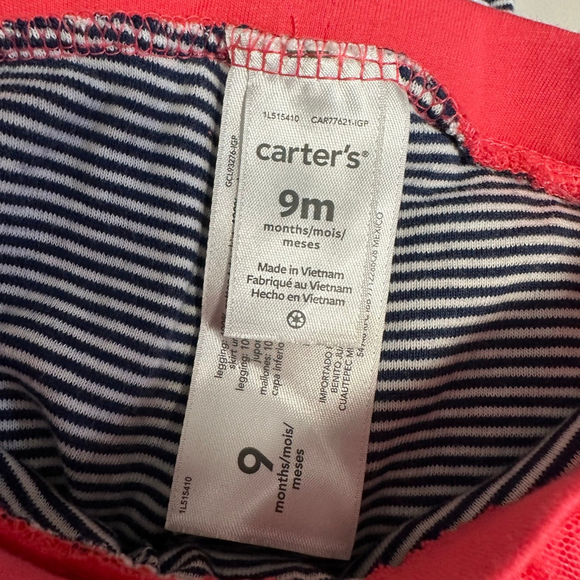 Baby Girl 9 Months Clothing Bundle Lot of 4 // 2 pants 1 short 1 skirt - Picture 8 of 10